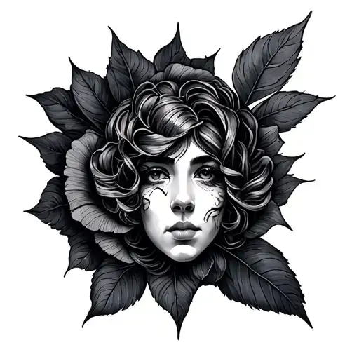 Eudaimonia tattoo design idea