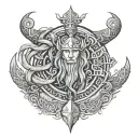 create arm sleeve tattoo with these elements Λίαμ, Σαμάνθα, Σασάνκ - Family, Viking culture, Love, respect, Virgo, Leo tattoo design idea