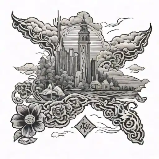 West Virginia tattoo design idea