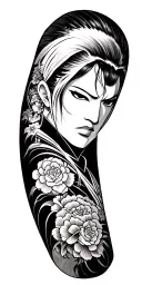 Japanese yakuza sleeve tattoo tattoo design idea