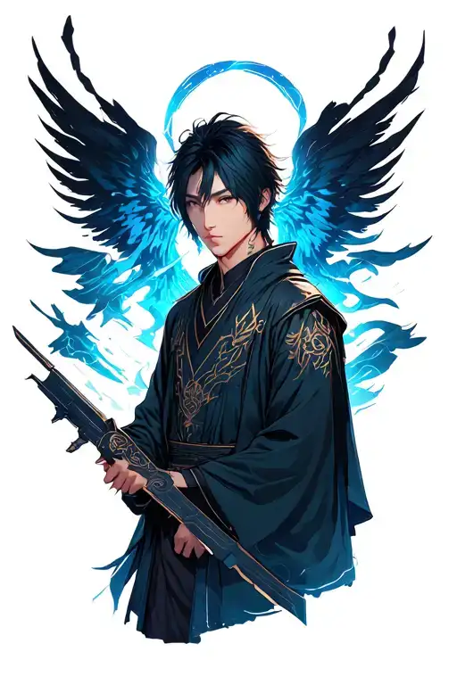 Jinwoo from solo leveling rulers tattoo design idea