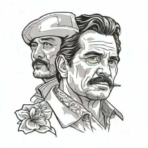 narcos tattoo design idea