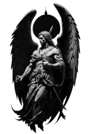 Raphael Archangel tattoo design idea