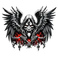 archangel uriel tattoo design idea