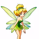 tinkerbell tattoo design idea