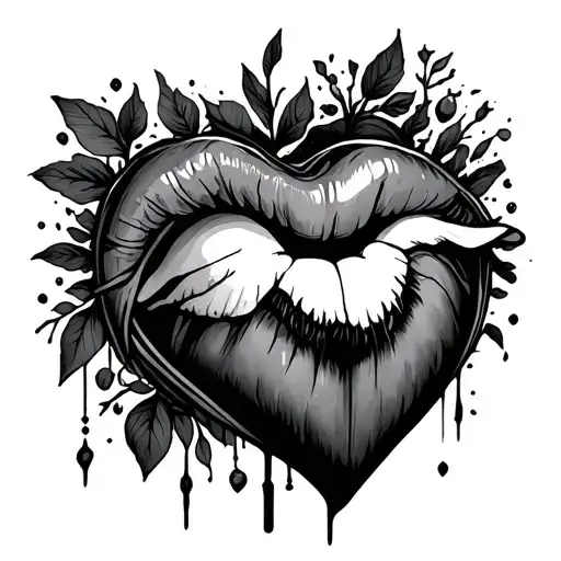 Heartbreak tattoo design idea