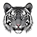 White Tiger tattoo design idea