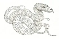 snake on collarbone tattoo tattoo design idea