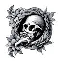 C Section tattoo design idea