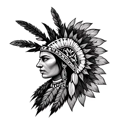 Choctaw tattoo design idea