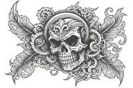 Screw tattoo design idea