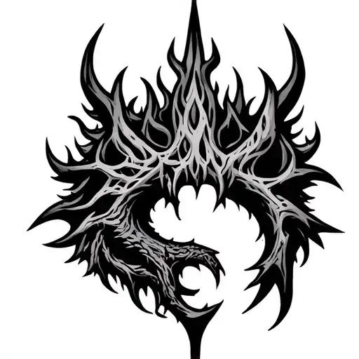 yggdrasil road visor Rune design tattoo design idea