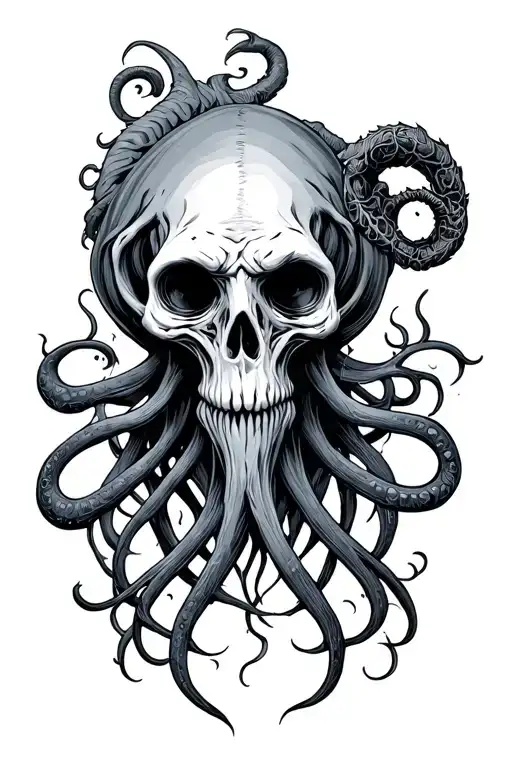 eldritch horror tattoo design idea
