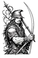 Robin Hood tattoo design idea
