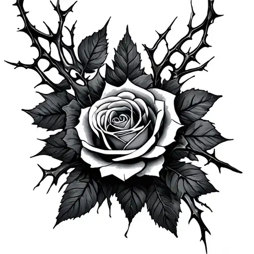 A court of thorns and roses tattoo design idea