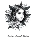Child's Name tattoo design idea