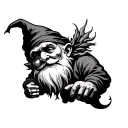 Gnome tattoo design idea