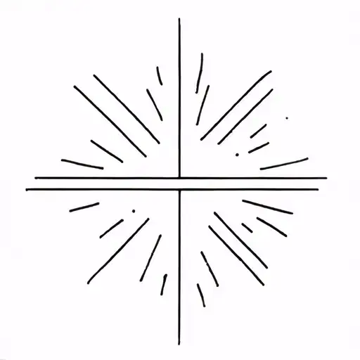 ray bright tattoo design idea