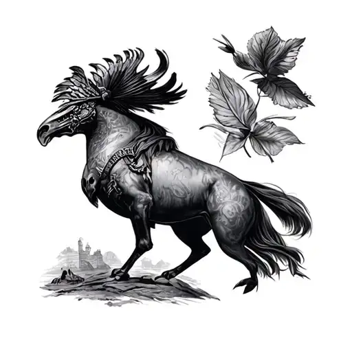 British empire tattoo design idea