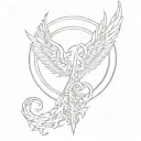 chaos symbols tattoo design idea