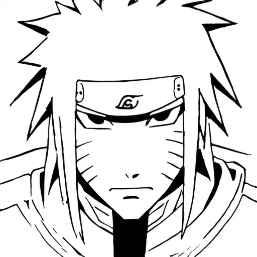 jiraiya character from naruto tattoo design idea