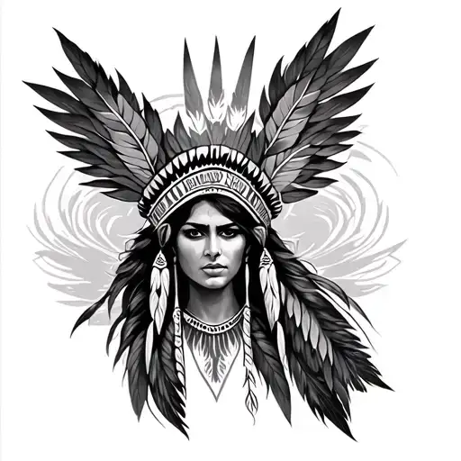 Choctaw tattoo design idea