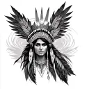 Choctaw tattoo design idea