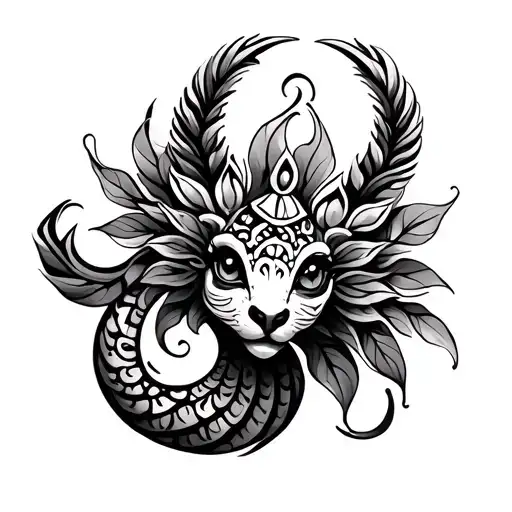 Alebrije where tattoo design idea