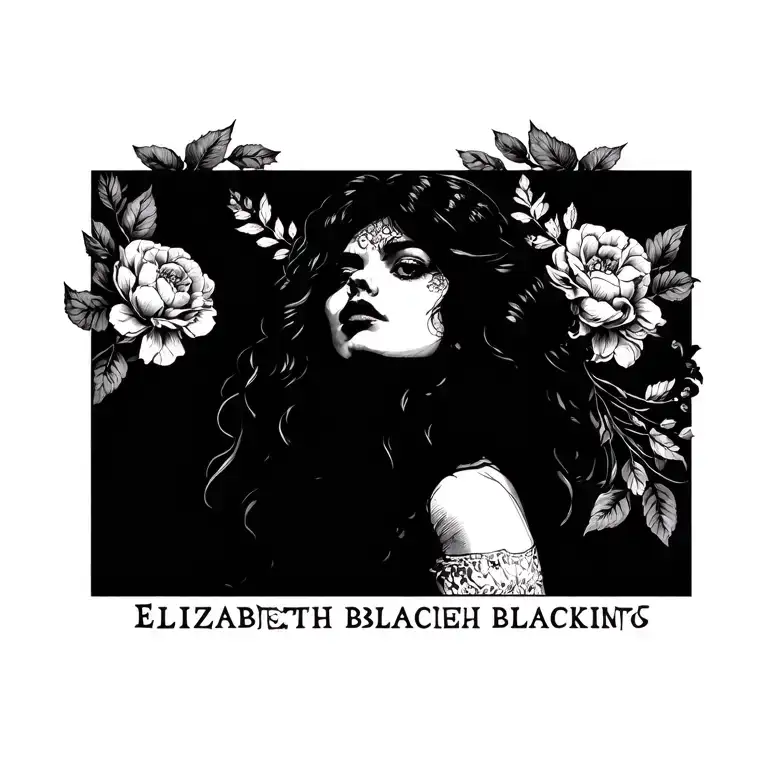 Elizabeth tattoo design idea