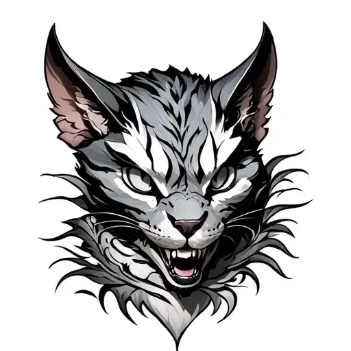 Cheshire tattoo design idea