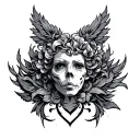 Corinthian tattoo design idea