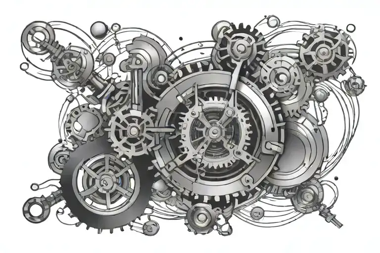 2nd law of thermodynamics formula tattoo design idea