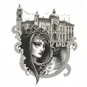 venice tattoo design idea
