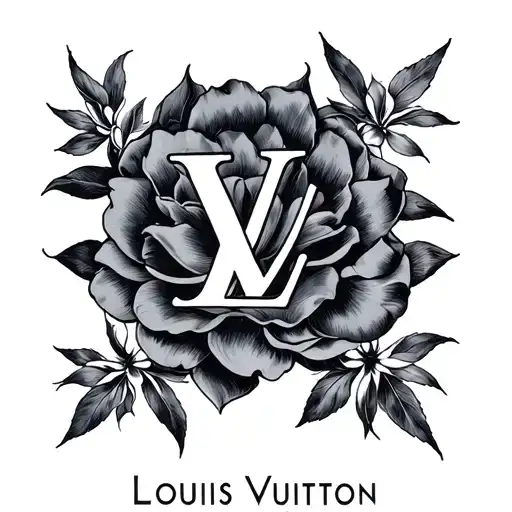 Louis Vuitton tattoo design idea