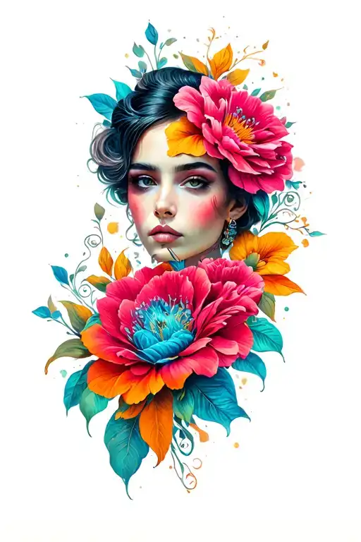 stylish name written tattoo design idea