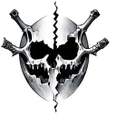 broken wishbone tattoo design idea