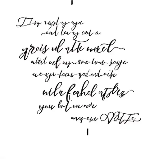 Bible Scripture tattoo design idea