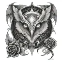 Bad Omens tattoo design idea