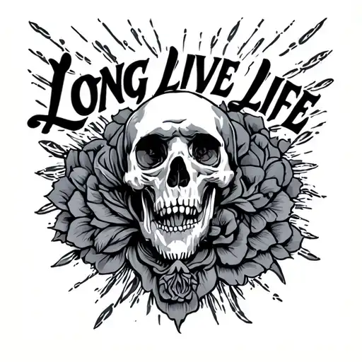 Long Live Life Macklin Callen tattoo design idea