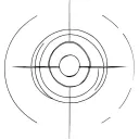 minimalist inner child + transformation + Aphex Twin logo tattoo design idea