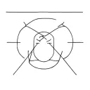 minimalist inner child + transformation + Aphex Twin logo tattoo design idea