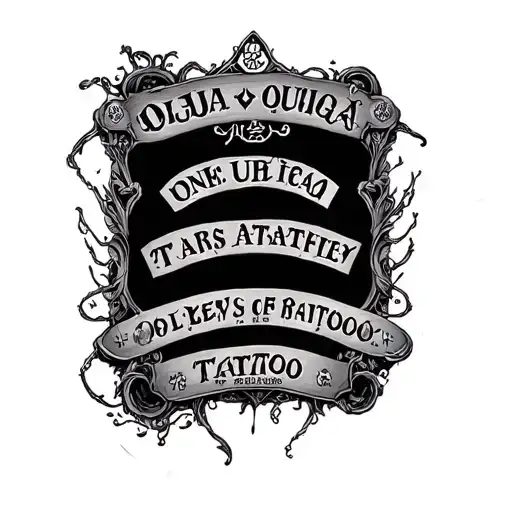 Ouija Board female board tattoo design idea
