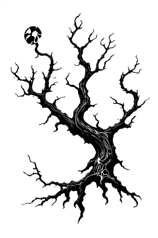 Crann Bethadh and Poison tree tattoo design idea