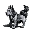 Cerberus tattoo design idea