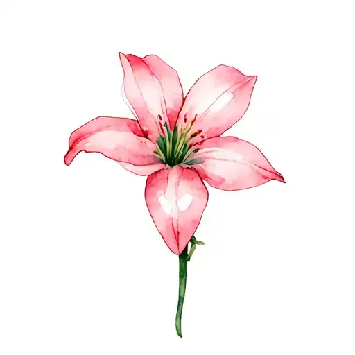 Paperwhite tattoo design idea