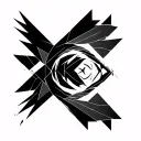 Goku ultra instinct and vegueta tattoo design idea