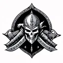 Crusaders tattoo design idea