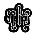 Greek Script tattoo design idea