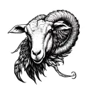 7 seals book of revelation lamb scroll apocalypse tattoo design idea
