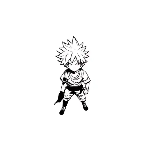 small bakugo katsuki theme tattoo, not the character  tattoo design idea